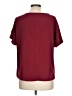 Unbranded Burgundy Short Sleeve Top Size L - photo 2
