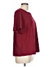 Unbranded Burgundy Short Sleeve Top Size L - photo 4