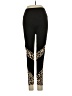 Shein Animal Print Black Leggings Size 4 - photo 2