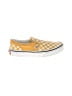 Vans Checkered-gingham Yellow Sneakers Size 2 1/2 (baby) - photo 1