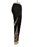 Shein Animal Print Black Leggings Size 4 - photo 4