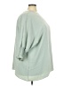 Unbranded 100% Polyester Green 3/4 Sleeve Blouse Size 2X - photo 4