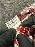 Guess Jeans Plaid Red 3/4 Sleeve Button-Down Shirt Size 2 (tall) - photo 8