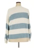 Steve Madden Stripes Blue Pullover Sweater Size 2X - photo 2