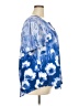 Unbranded Tie-dye Blue Short Sleeve Blouse Size 3X - photo 4