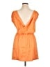 Cos 100% Polyester Solid Orange Cocktail Dress Size 14 - photo 2