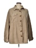 Nasty Gal Inc. 100% Polyester Tan Coat Size 10 - photo 1