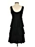 Tiana B. Solid Black Casual Dress Size S - photo 2