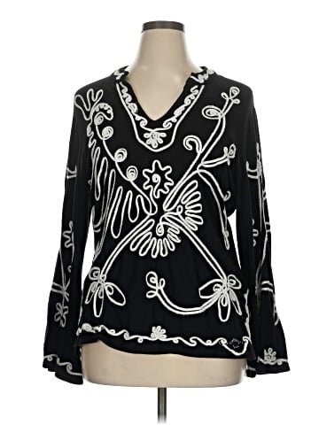 Carole Little Pullover Sweater (view 1)