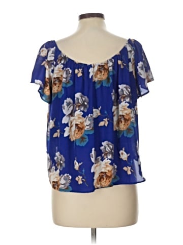 Peach Love Short Sleeve Blouse (view 2)