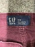 Gap Burgundy Jeans Size 29 waist - photo 7