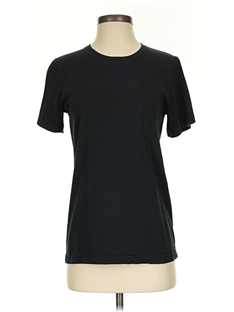 Pre-owned Canvas Active T-shirt In Black