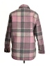Blank NYC Plaid Pink Fleece Size S - photo 2