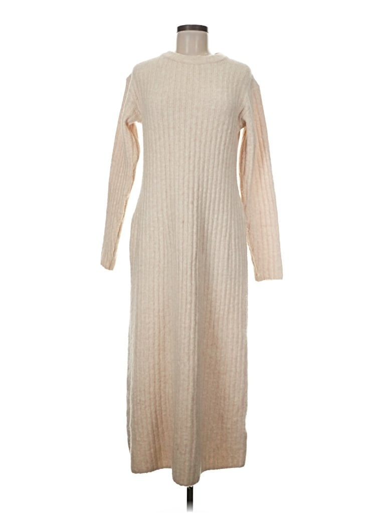 Pre-owned H&m Casual Dress In Tan