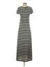 Exist Stripes Gray Casual Dress Size S - photo 2