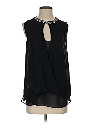 Rebecca Taylor Sleeveless Silk Top (view 1)