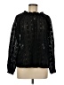 Old Navy Black Long Sleeve Blouse Size M - photo 1