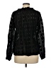 Old Navy Black Long Sleeve Blouse Size M - photo 2
