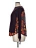 Ann Taylor LOFT Paisley Purple Pullover Sweater Size M - photo 5