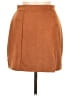 Assorted Brands Solid Brown Casual Skirt Size M - photo 1