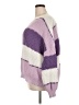 Unbranded 100% Polyester Stripes Purple Pullover Sweater Size XXL (estimated) - photo 5