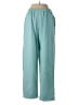 Sport Savvy Solid Teal Casual Pants Size M - photo 2
