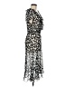 JBS 100% Polyester Polka Dots Black Cocktail Dress Size 8 - photo 4