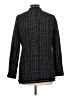 WD.NY 100% Polyester Tweed Black Coat Size L - photo 2