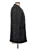 WD.NY 100% Polyester Tweed Black Coat Size L - photo 4