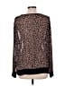 TWO by Vince Camuto Black Long Sleeve Top Size L - photo 2