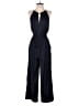 Ann Taylor LOFT 100% Polyester Solid Blue Jumpsuit Size XS - photo 1