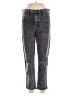 Gap Chevron-herringbone Gray Jeans Size 10 - photo 1