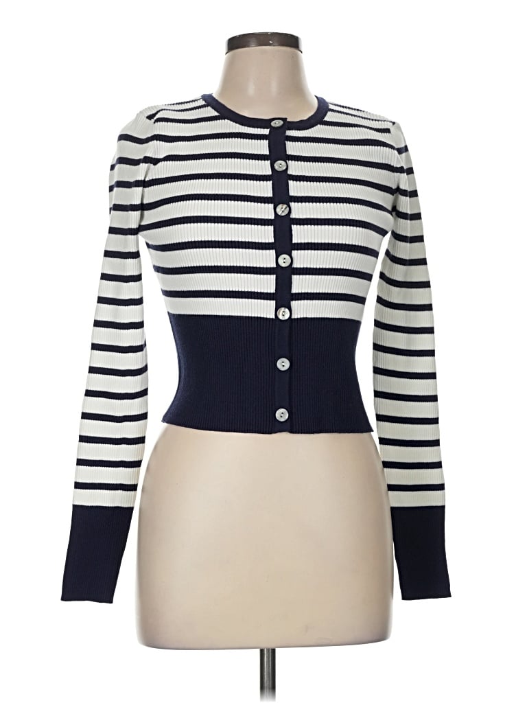 Pre-owned All The Ways Cardigan Sweater In Blue