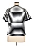Unbranded Stripes Ivory Short Sleeve Polo Size XL - photo 2