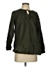J. McLaughlin 100% Cotton Green Long Sleeve Blouse Size S - photo 1