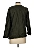 J. McLaughlin 100% Cotton Green Long Sleeve Blouse Size S - photo 2
