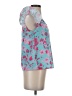 Shein Teal Short Sleeve Blouse Size 4 - photo 4