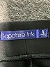 Sapphire Ink Solid Black Active Pants Size L - photo 7