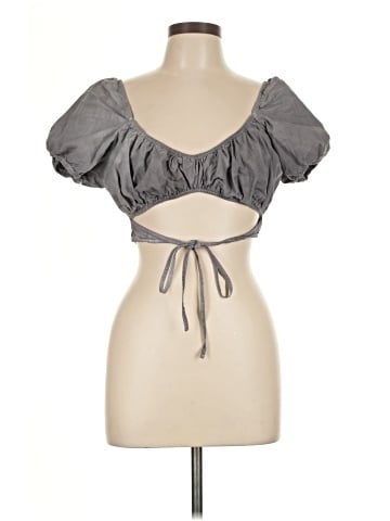 Divided by H&M Short Sleeve Blouse (view 1)