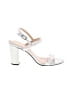 BP. White Gray Sandals Size 10 - photo 1