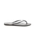 Havaianas Silver Black Flip Flops Size 9 - 10 - photo 1
