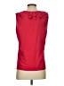 Gap 100% Polyester Red Sleeveless Blouse Size S - photo 2