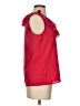 Gap 100% Polyester Red Sleeveless Blouse Size S - photo 4