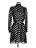 MICHAEL Michael Kors Chevron-herringbone Black Cocktail Dress Size 2 - photo 1