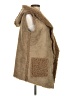 Bebe 100% Polyamide Tan Faux Fur Vest Size S - photo 4