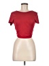 Shein Red Short Sleeve Top Size M - photo 1