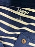 Lands' End Blue Long Sleeve Top Size L - photo 7