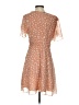Madewell 100% Polyester Hearts Orange Cocktail Dress Size 4 - photo 2