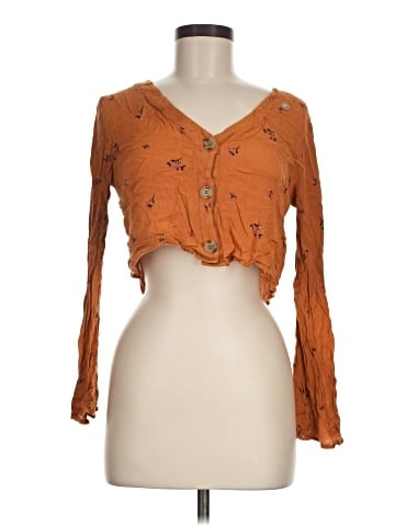 LA Hearts 3/4 Sleeve Blouse (view 1)