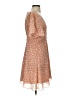 Madewell 100% Polyester Hearts Orange Cocktail Dress Size 4 - photo 4